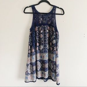 Blu Pepper Small Printed Tunic Top